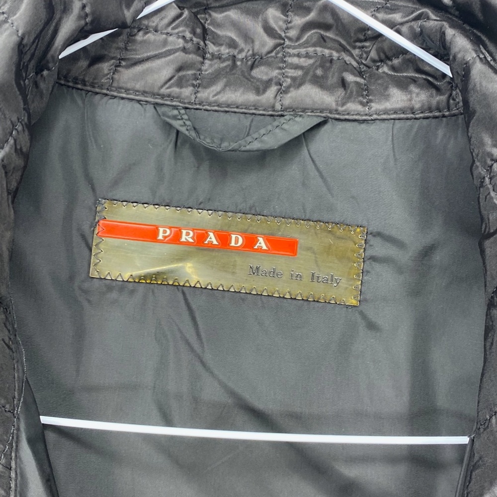 Like New Prada Men's Quilted Jacket - Picture 10 of 11